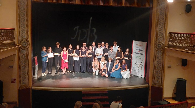 Las jóvenes promesas del violonchelo de España embelesan al público de Alcañiz