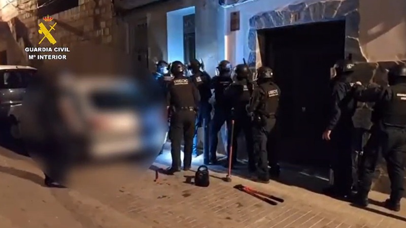 Desmantelado presunto grupo criminal dedicado a la venta de drogas en Caspe