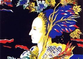 Detalle del grabado "Flora I", de Bayo