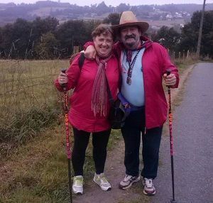 Esperanza y Santos en el Camino Primitivo