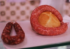 Chorizos de Vinagre con su bolleta