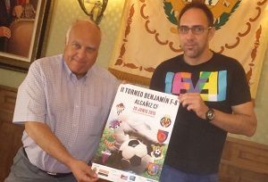 El presidente del Alcañiz y el concejal de deportes presentaron el torneo