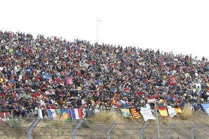 Grada de MotorLand. Juan Mulet