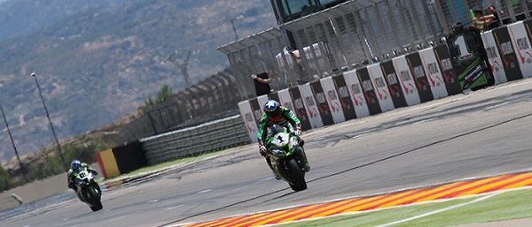 Kenny Noyes en MotorLand. Foto: Kawasaki Palmeto
