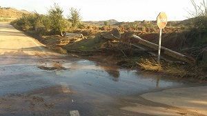 Inundaciones en Valmuel. Roberto Lahoz