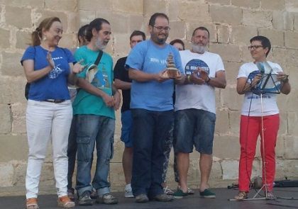 COAGRET recoge el "Premio Bergantes". Foto: Aitor Clemente