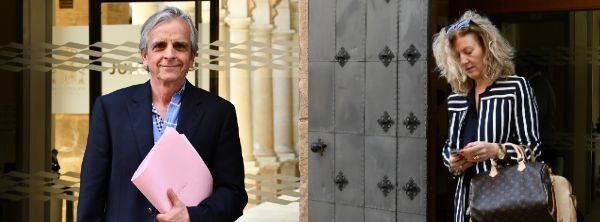 Los abogados José Luis del Valle y Sagrario Valero