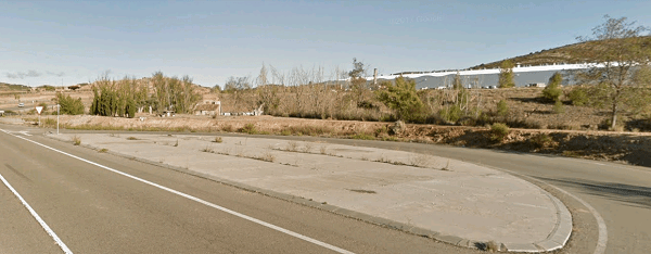 Carretera A-223 en Alcorisa