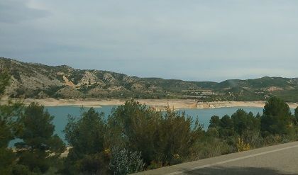 Pantano de Calanda este lunes