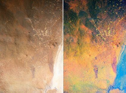Arquero del conjunto de arte levantino del Barranco del Muerto