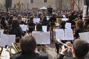 Actuación de la Orquesta en Zaragoza. Foto: www.ocba.es