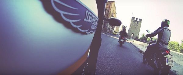 Fotograma del reportaje sobre las Rutas Moteras