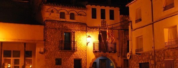 Castelnou. Fotografía de archivo