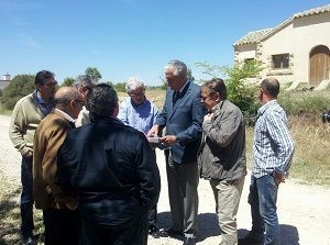 Visita al albergue juvenil en Cretas