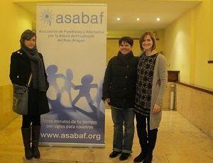 Paz, Margarita y Cristina, miembros de ASABAF Paz, Margarita y Cristina, miembros de ASABAF