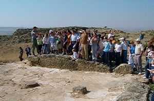 Visita a El Palao. Foto: Íberos en el Bajo Aragón