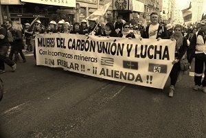 Fotografía obtenida del grupo de facebook Mujeres del Carbón de Aragón
