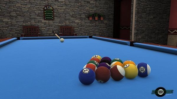 La fiesta de los juegos de ordenador vuelve a Alcañiz Juego virtual de billar que será presentado en Tecno Land