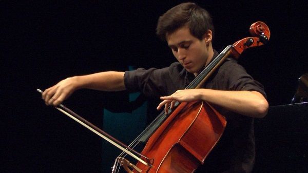 Guillem durante su actuación en la fase final del concurso
