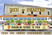 Concentraciones para mantener el servicio del tren