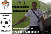 Manolo Blasco entrenador del Alcañiz CF