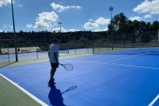 Alcañiz estrena dos nuevas pistas de tenis completamente renovadas
