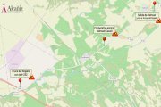 Corte de la carretera TE-35 entre El Regallo y Valmuel