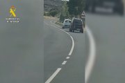 Investigados dos conductores por conducción temeraria en Caspe